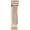 Ekena Millwork Traditional Traditional Smooth Bracket w/ Offset Brace, Douglas Fir, 5 1/2"W x 24"D x 24"H BKT0604X24X24TRA01SDF - alternate 2